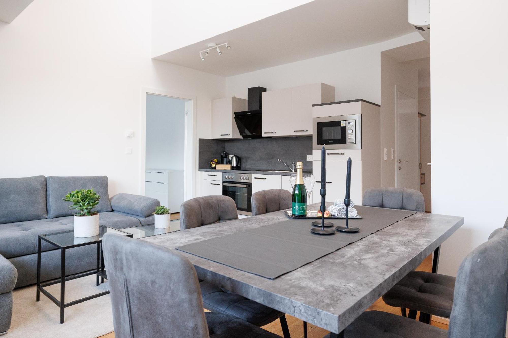 Symphony Apartments 41 - Modern Loft With Terrace And Grill In Central Location Vienna Exterior photo
