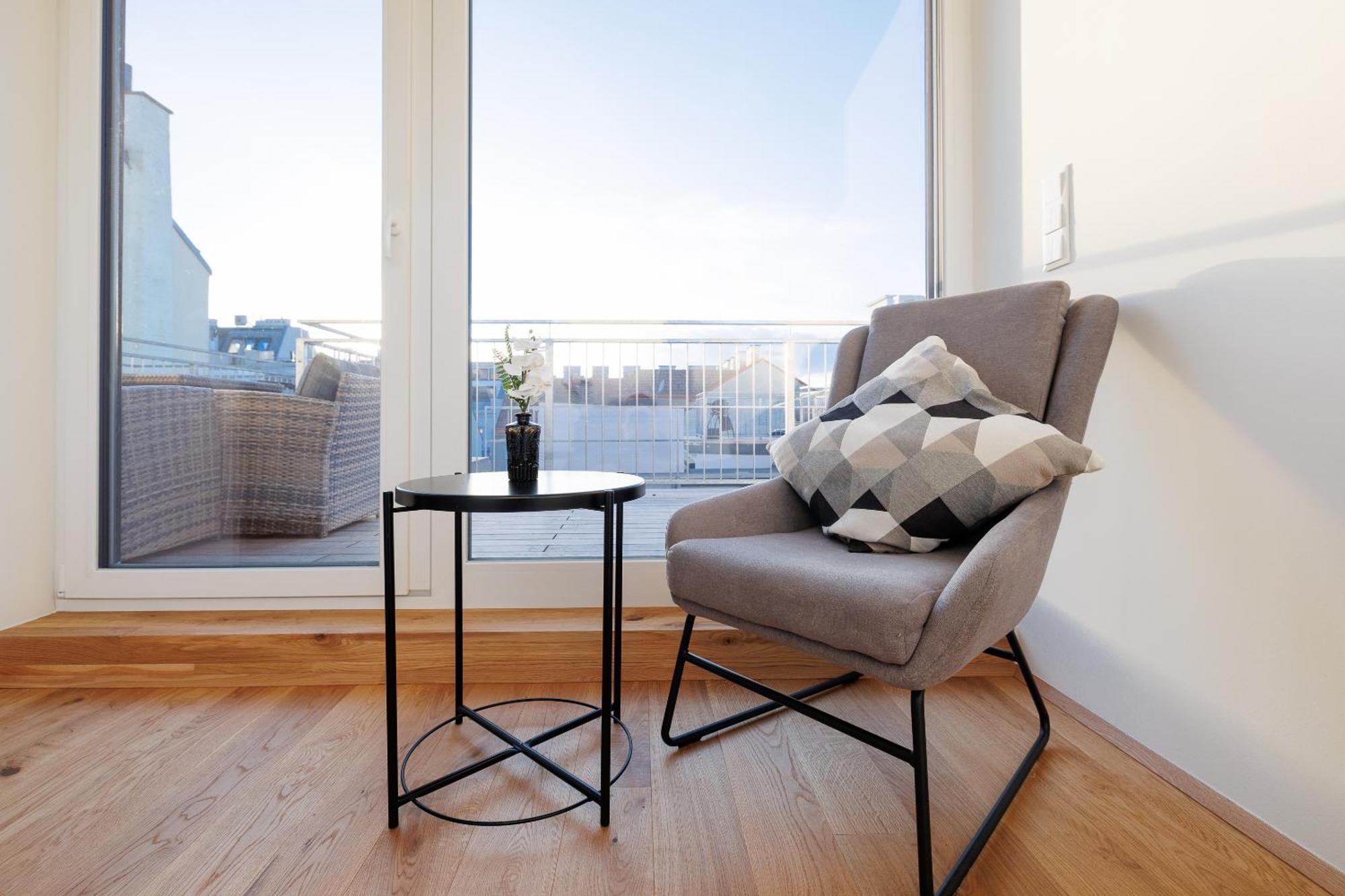 Symphony Apartments 41 - Modern Loft With Terrace And Grill In Central Location Vienna Exterior photo